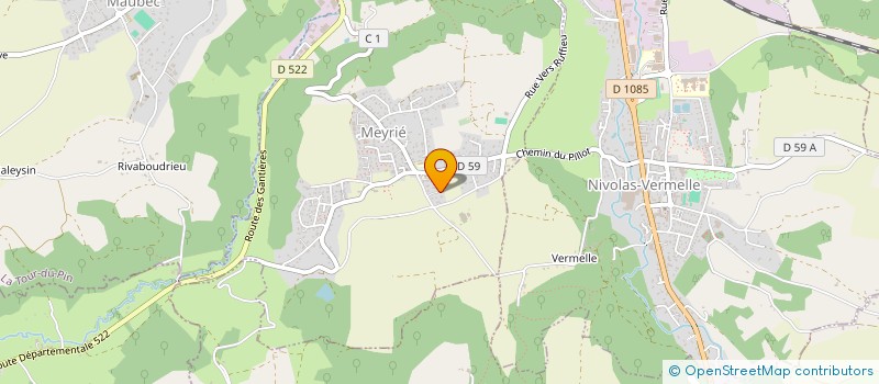 localisation de l'entreprise JMP IMMO  MEYRIE