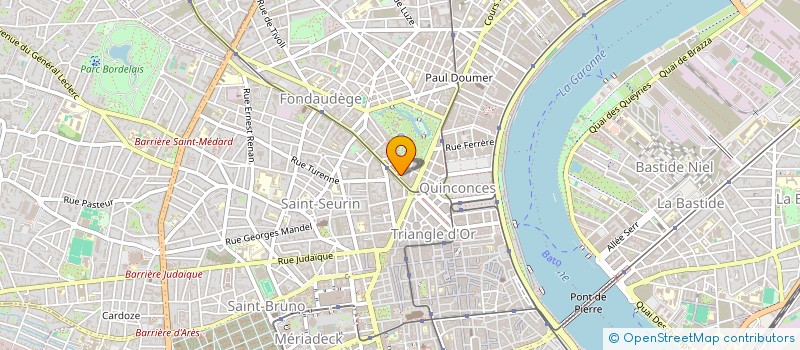 localisation de l'entreprise JMP IMMOBILIER  BORDEAUX