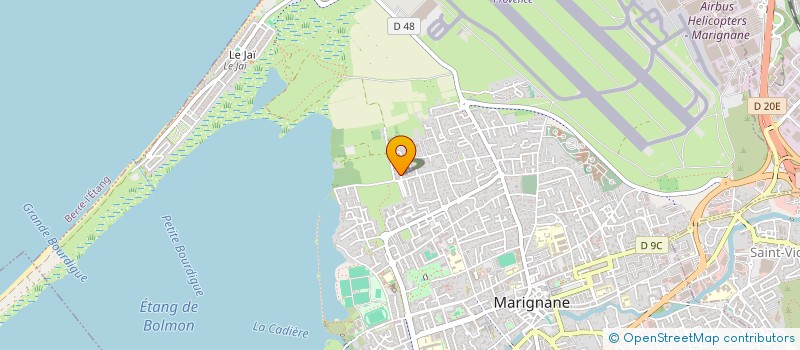 localisation de l'entreprise JMP JARDINS  ENSUES-LA-REDONNE