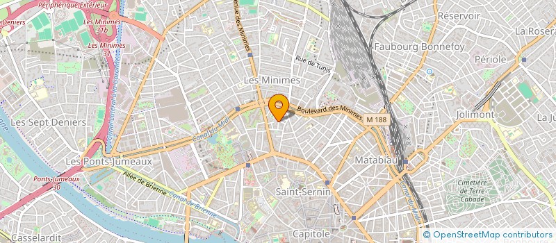 localisation de l'entreprise JMP MICHEL ANGE à TOULOUSE
