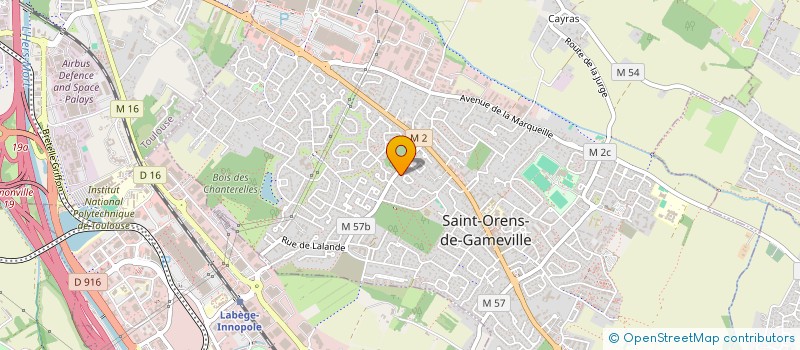 localisation de l'entreprise JMP PARIS 122  SAINT-ORENS-DE-GAMEVILLE