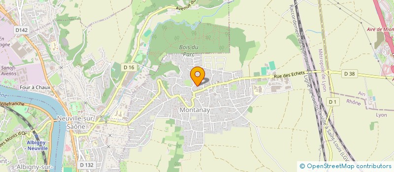 localisation de l'entreprise JMP2  SABRAN