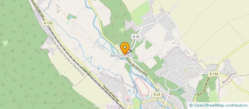 localisation de l'entreprise JMP2B  BEAUMONTEL