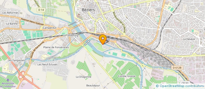localisation de l'entreprise JMP6  VILLENEUVE-LES-BEZIERS