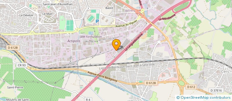 localisation de l'entreprise JMP7 à VILLENEUVE-LES-BEZIERS