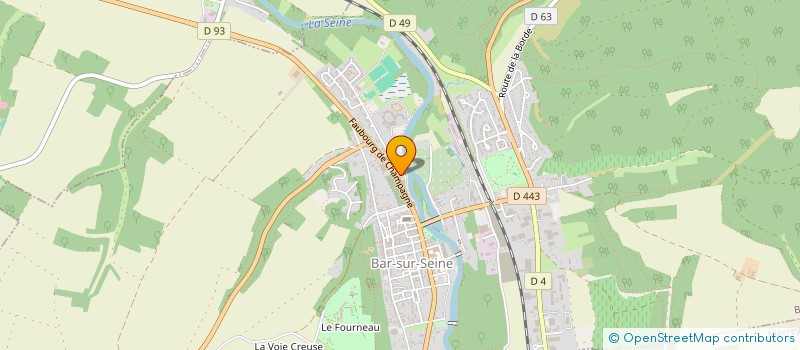 localisation de l'entreprise JMPA à BAR-SUR-SEINE