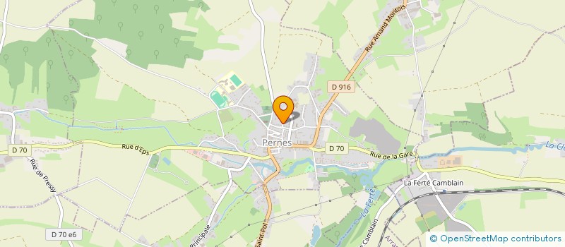 localisation de l'entreprise JMPC LES SAULES  BOURS