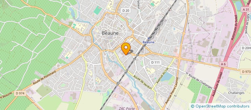 localisation de l'entreprise JMPCO à BEAUNE