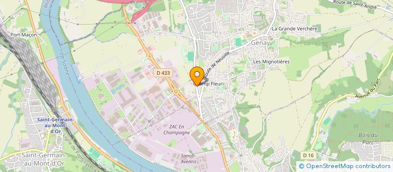 localisation de l'entreprise JMPCR LES SABLES  GENAY