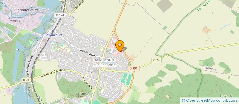 localisation de l'entreprise JMPF à BALLANCOURT-SUR-ESSONNE