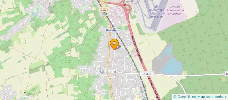 localisation de l'entreprise JMPG  HABSHEIM