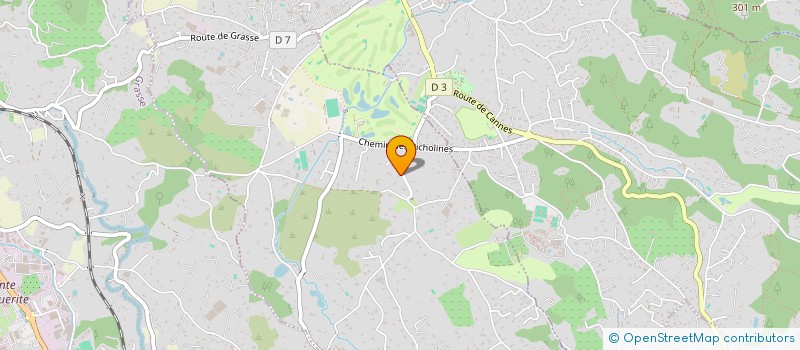 localisation de l'entreprise JMPG  CHATEAUNEUF-GRASSE