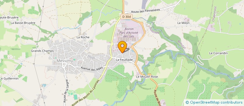 localisation de l'entreprise JMPG  MESSIMY