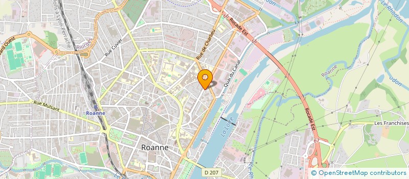 localisation de l'entreprise JMPI  ROANNE