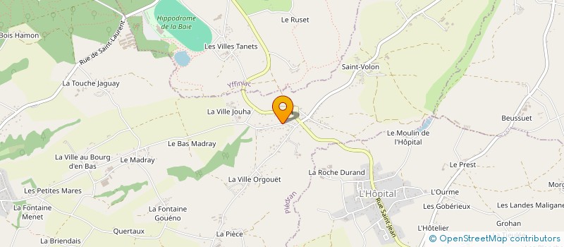 localisation de l'entreprise JMPK  PLEDRAN