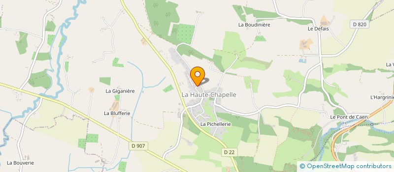 localisation de l'entreprise JMPL à SAINT-BOMER-LES-FORGES