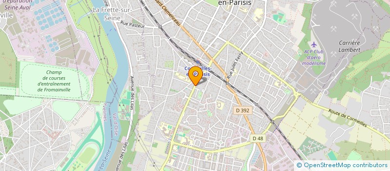 localisation de l'entreprise JMPM  CORMEILLES-EN-PARISIS