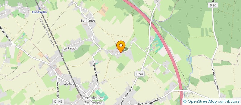 localisation de l'entreprise JMR  TEMPLEUVE-EN-PEVELE