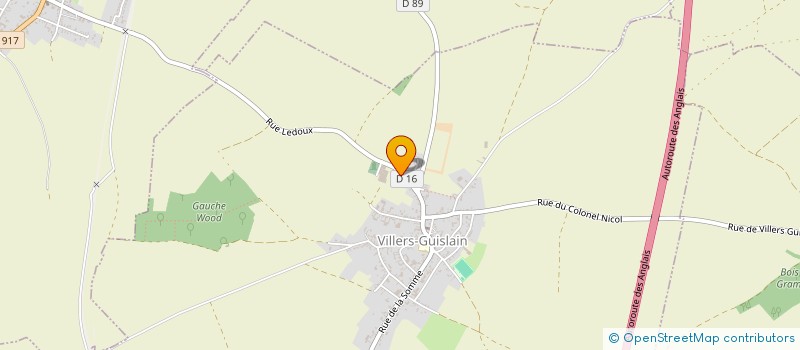 localisation de l'entreprise JMR  VILLERS-GUISLAIN