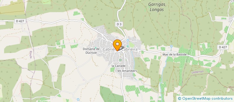 localisation de l'entreprise JMR  CABRIERES