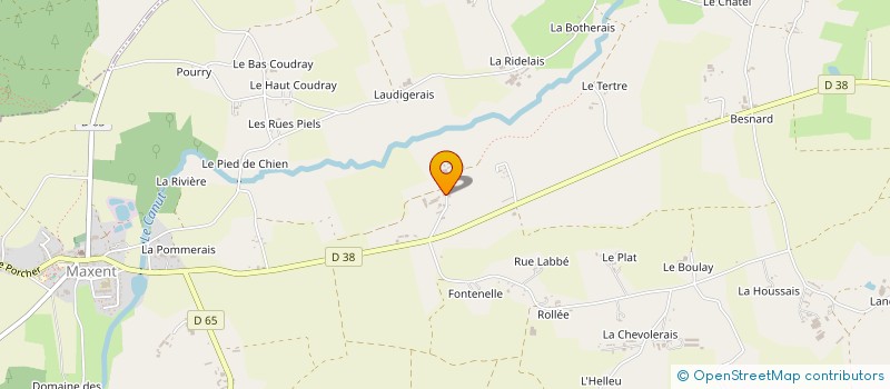 localisation de l'entreprise JMR COMPETITION  MAXENT