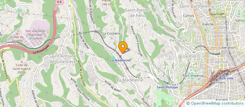 localisation de l'entreprise JMR CONCEPT à NICE