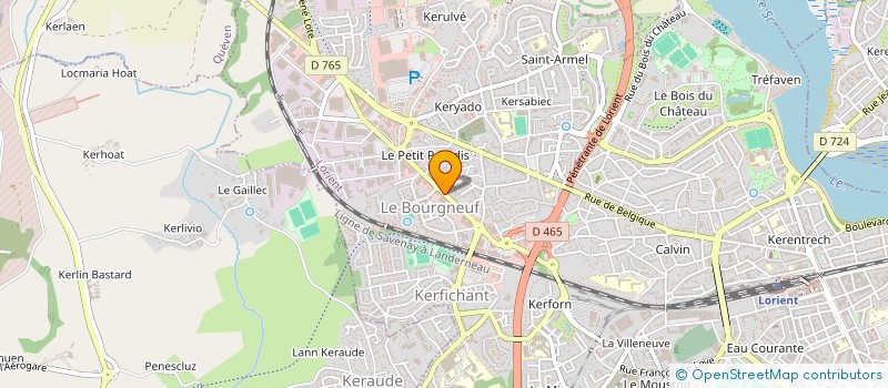 localisation de l'entreprise JMR CONCEPT à LORIENT