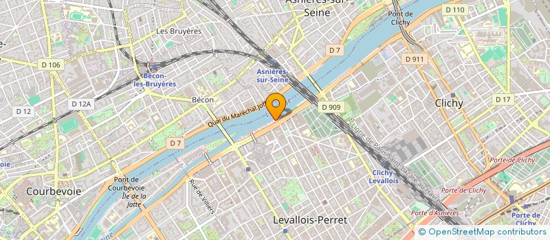 localisation de l'entreprise JMR CONSEILS à LEVALLOIS-PERRET