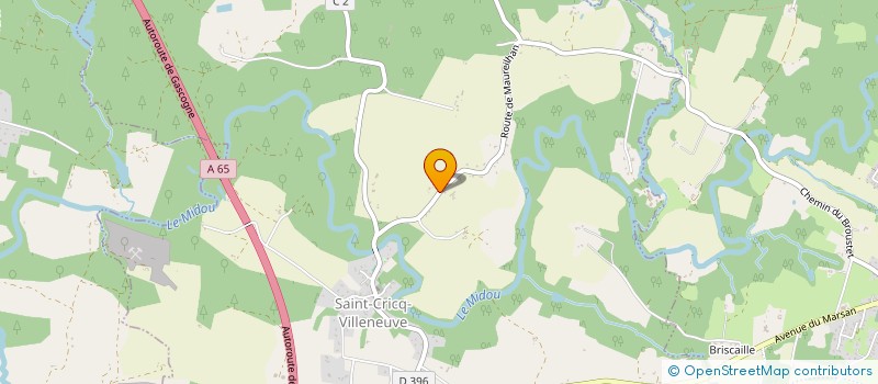 localisation de l'entreprise JMR DEVELOPPEMENT  SAINT-CRICQ-VILLENEUVE