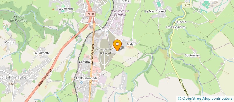 localisation de l'entreprise JMR IMMO  OLEMPS