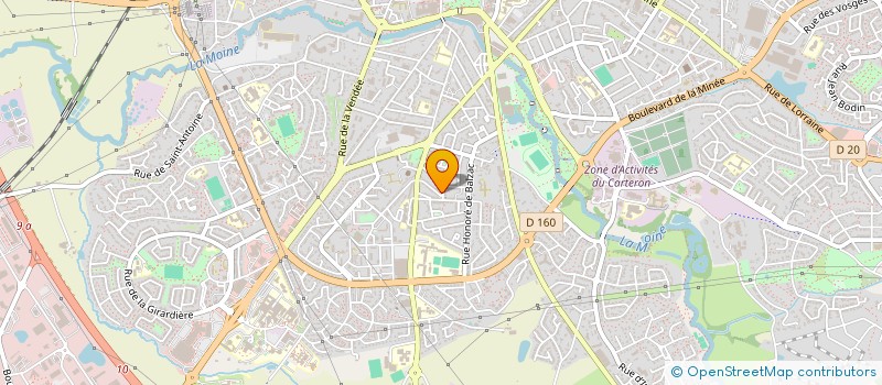 localisation de l'entreprise JMR IMMO à CHOLET