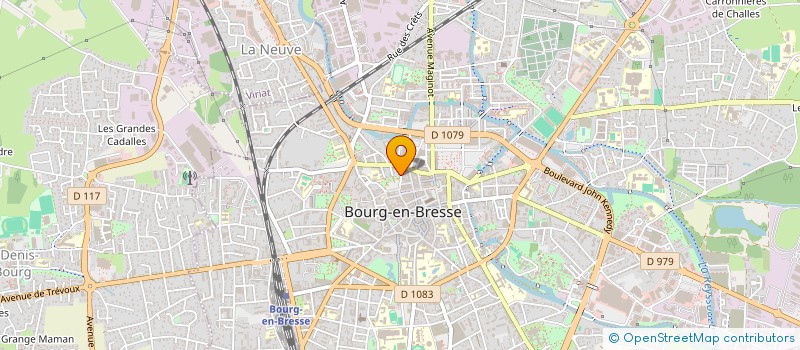 localisation de l'entreprise JMR IMMO à BOURG-EN-BRESSE