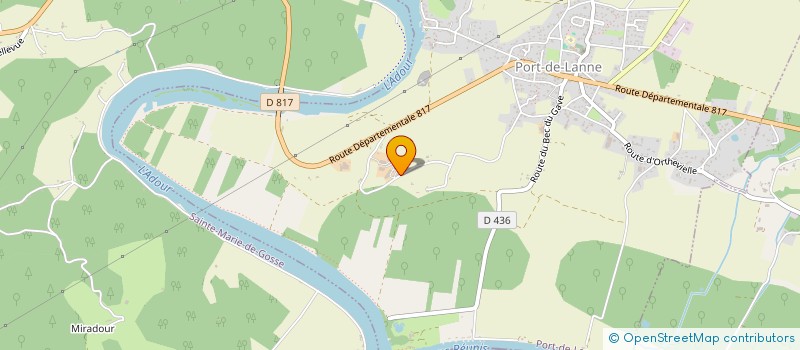 localisation de l'entreprise JMR LATAILLADE à PORT-DE-LANNE