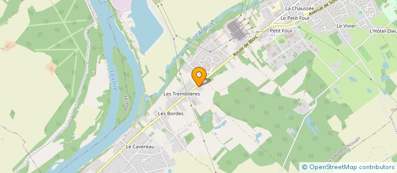 localisation de l'entreprise JMR RENOVATION à SAINT-LAURENT-NOUAN