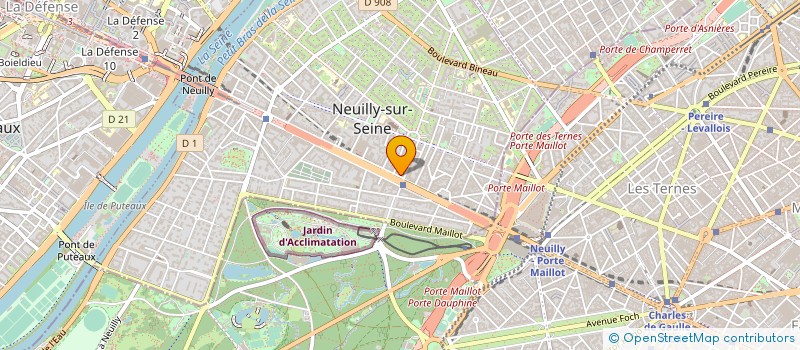 localisation de l'entreprise JMR SERVICES à NEUILLY-SUR-SEINE