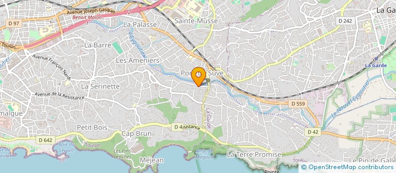 localisation de l'entreprise JMR WHOLE à TOULON