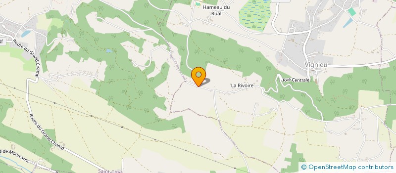 localisation de l'entreprise JMRA IMMO  VIGNIEU