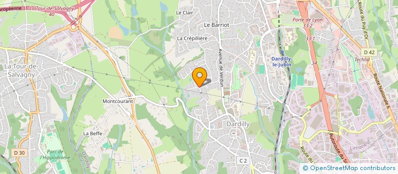 localisation de l'entreprise JMRBIZ  DARDILLY