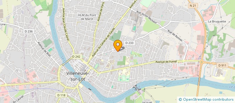 localisation de l'entreprise JMRES  VILLENEUVE-SUR-LOT