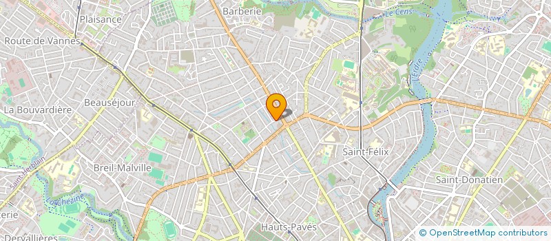 localisation de l'entreprise JMRG à NANTES
