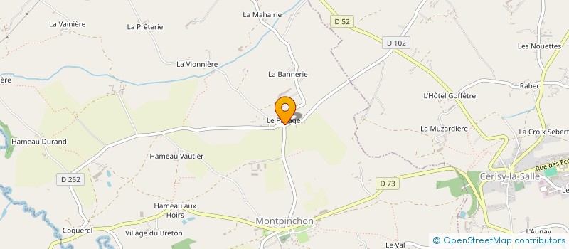 localisation de l'entreprise JMRL  MONTPINCHON