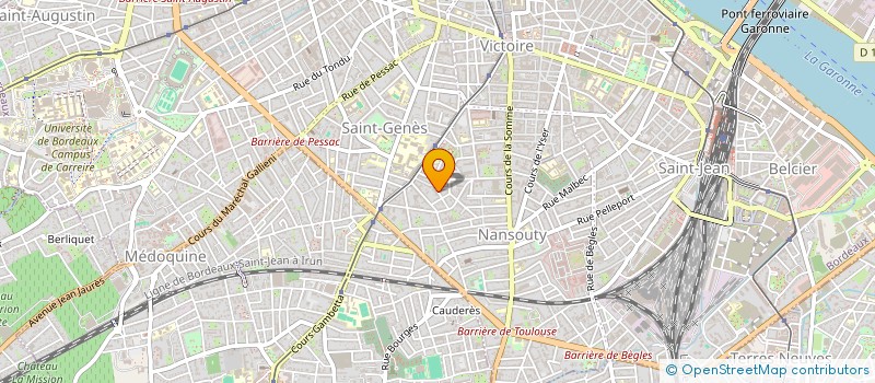 localisation de l'entreprise JMS  BORDEAUX