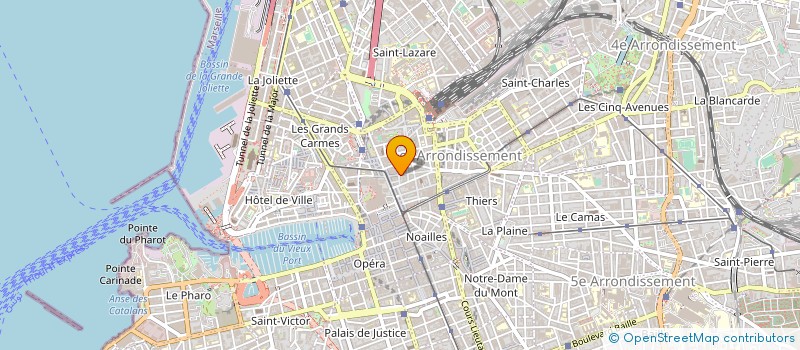 localisation de l'entreprise JMS à MARSEILLE