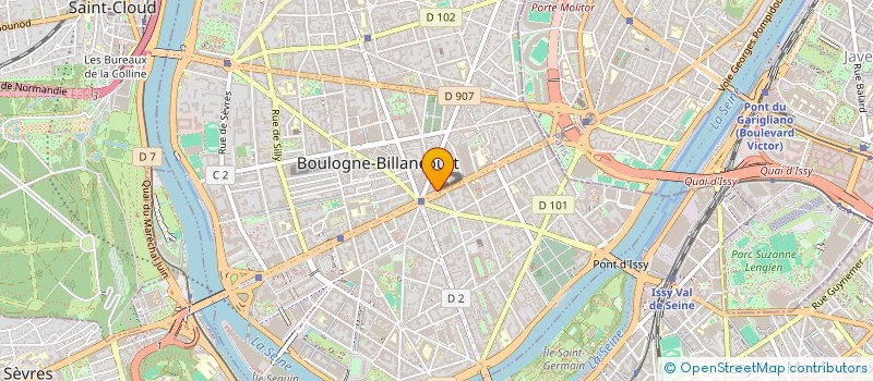 localisation de l'entreprise JMS à BOULOGNE-BILLANCOURT