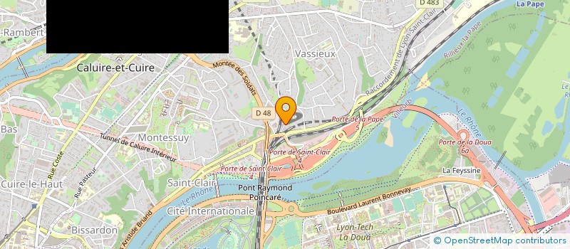 localisation de l'entreprise JMS à CALUIRE-ET-CUIRE