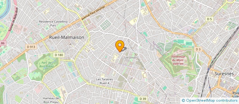 localisation de l'entreprise JMS à RUEIL-MALMAISON