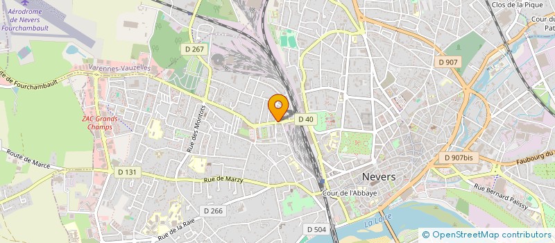 localisation de l'entreprise JMS à NEVERS