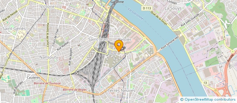 localisation de l'entreprise JMS  EYSINES