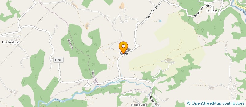 localisation de l'entreprise JMS  SAINT-JUERY