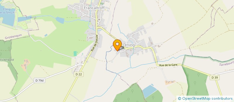 localisation de l'entreprise JMS  LENING